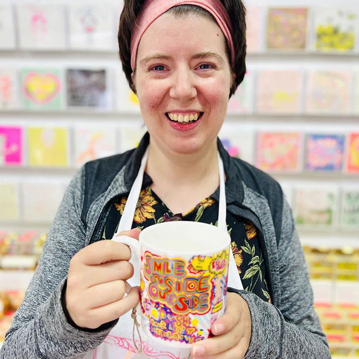 Full Of Joy Fine Bone China Mug - MUG038 - Uneeka